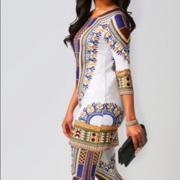 LAST TWO African Top & Matching Pants!! - Picture 3 of 6